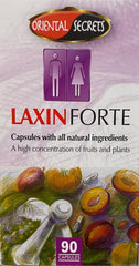 Laxin Forte bottle, compact packaging for daily, easy dosing