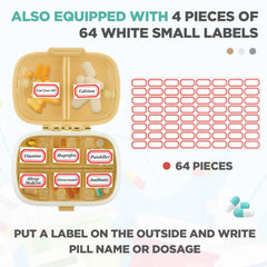 Layhit label sheets with 64 labels for quick organization and identification.
