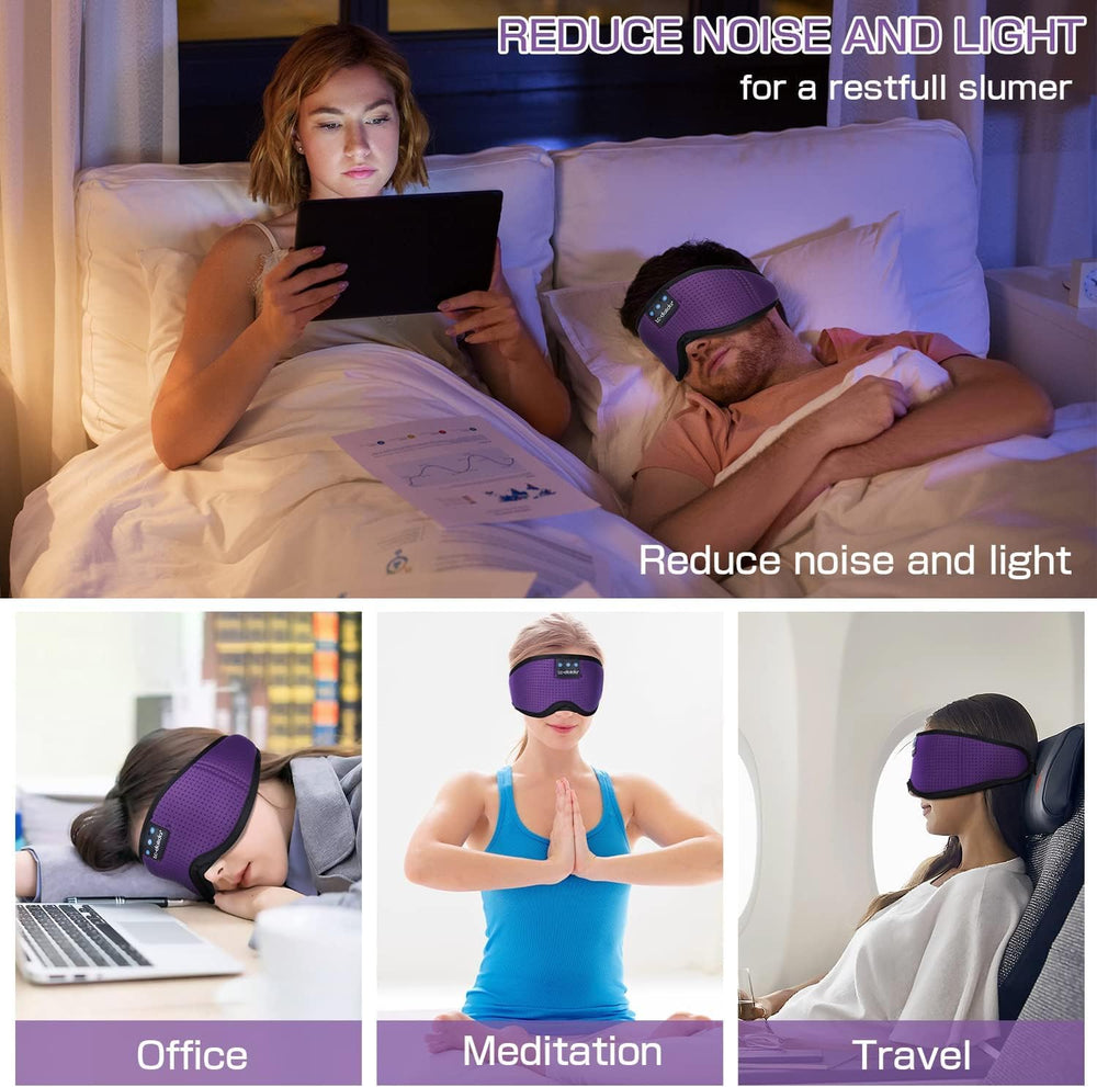 LC-dolida sleep mask provides darkness for restful naps.