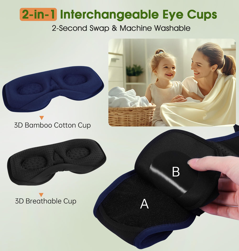 LC-dolida memory foam eye cups reduce eye pressure for comfort