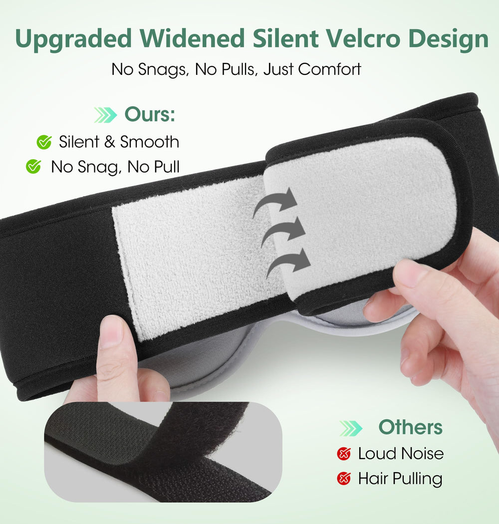 LC-dolida side-sleeper fit keeps eyelids comfortable