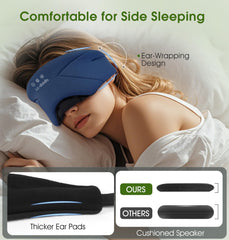 LC-dolida zero-pressure mask delivers full blackout with a gentle, comfortable fit.