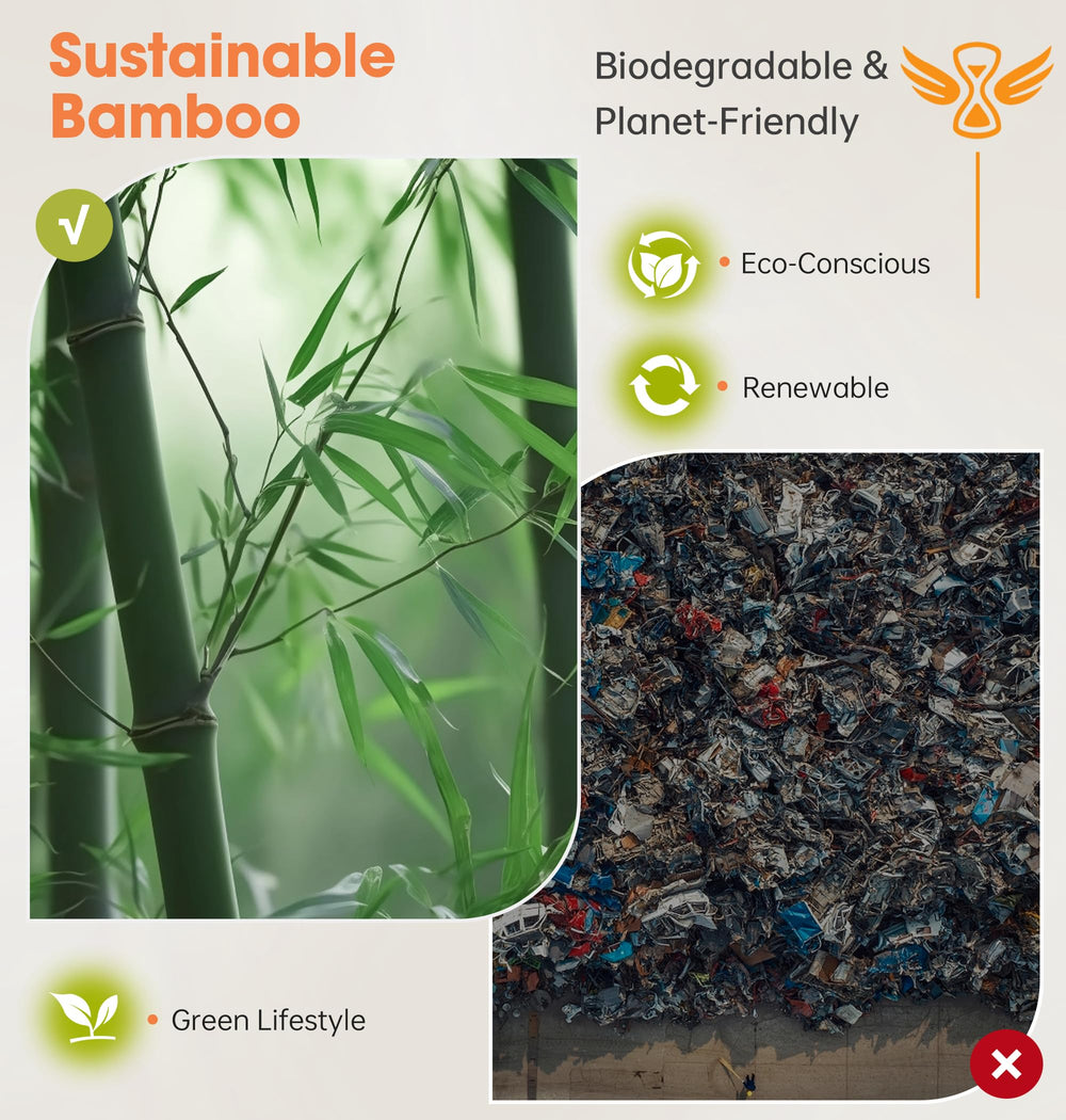 LC-dolida eco-friendly bamboo mask supports sustainable living.