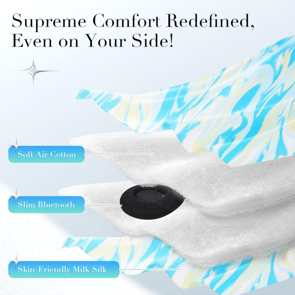 LC-dolida sleep mask extended-velcro-band offering secure fit for any sleep position
