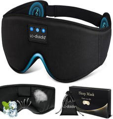 LC-dolida gift-ready sleep mask ideal for travelers and busy schedules