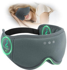 LC-dolida Sleep Mask with Bluetooth headphones showing 5.4 setup for wireless audio