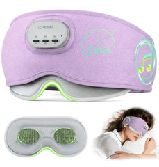 LC-dolida voice-control sleep mask promo view, hands-free audio for bedtime