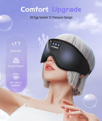 LC-dolida weighted sleep mask delivers gentle pressure for relaxation.