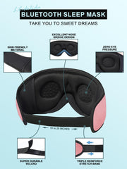 LC-dolida wireless sleep headphones ideal for travel and naps
