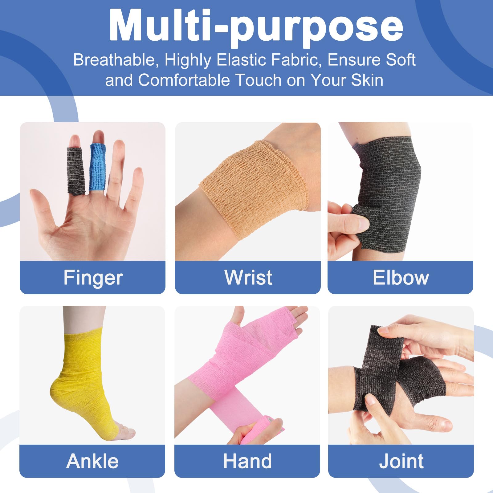 LDIWEE four-inch bandage wrap ideal for everyday protection on the go.