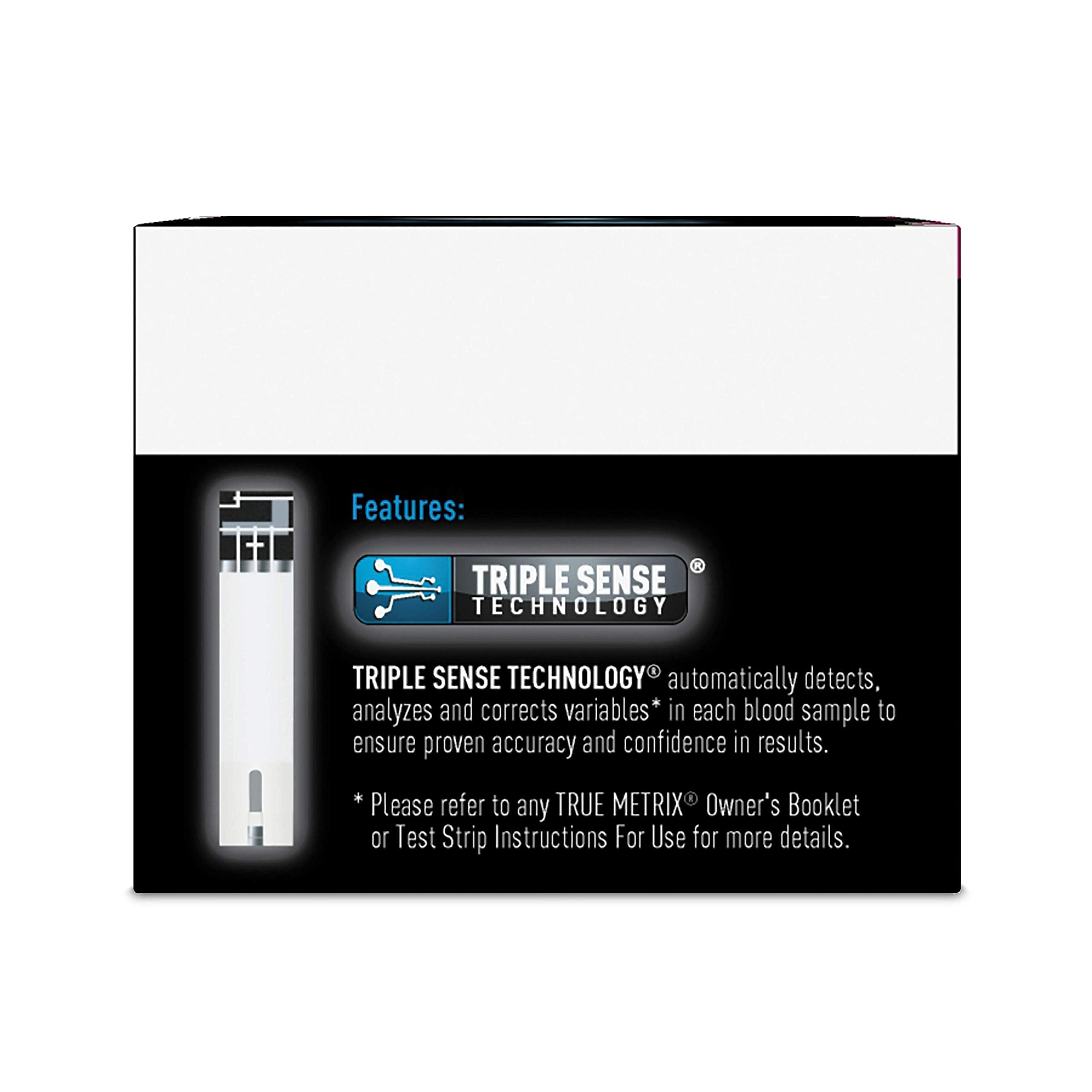 True Metrix meter compatibility highlighted on Leader strip packaging.