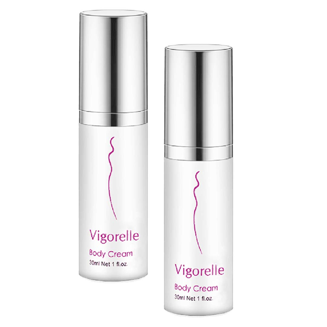 Leading Edge Health Vigorelle 2-pack cream jar for comfortable daily use and smooth application.