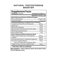 LEAN Nutraceuticals 180 capsules label close-up for easy daily dosing.