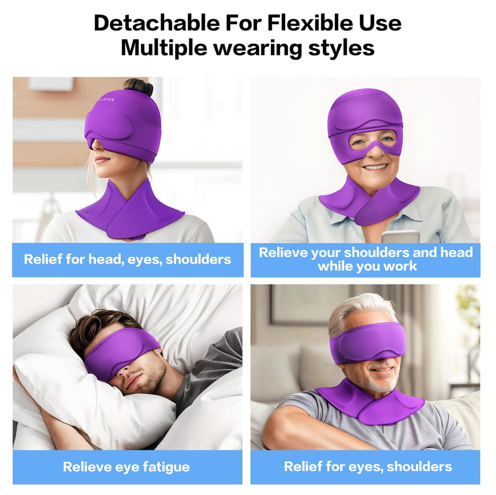 LeArex cold therapy pack stays flexible for comfortable wear.