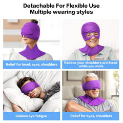 LeArex cold therapy pack stays flexible for comfortable wear.