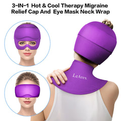 LeArex hot therapy option can be warmed for soothing relief.