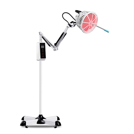 Leawell 3-in-1 infrared lamp base for at-home heat sessions.