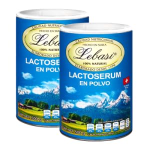 Lebasi Lactoserum milk-flavor powder tub, ideal for smooth shakes.