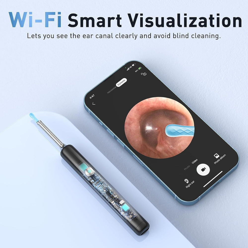 Lebbtl complete ear cleaning kit includes multiple ear tips and tools