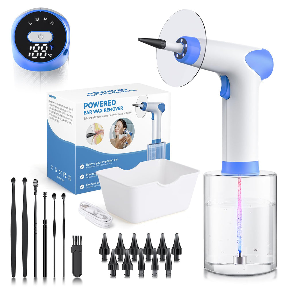 Lebbtl ear cleaner with four modes illuminating the ear canal for precise cleaning