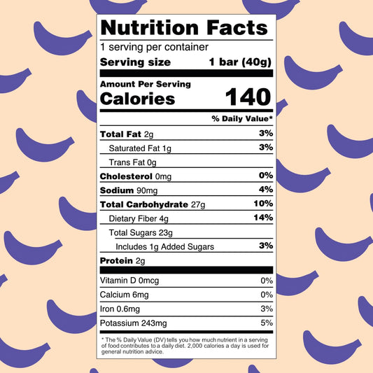 Lecka Energy Bar fruit ingredients close-up highlights real energy.