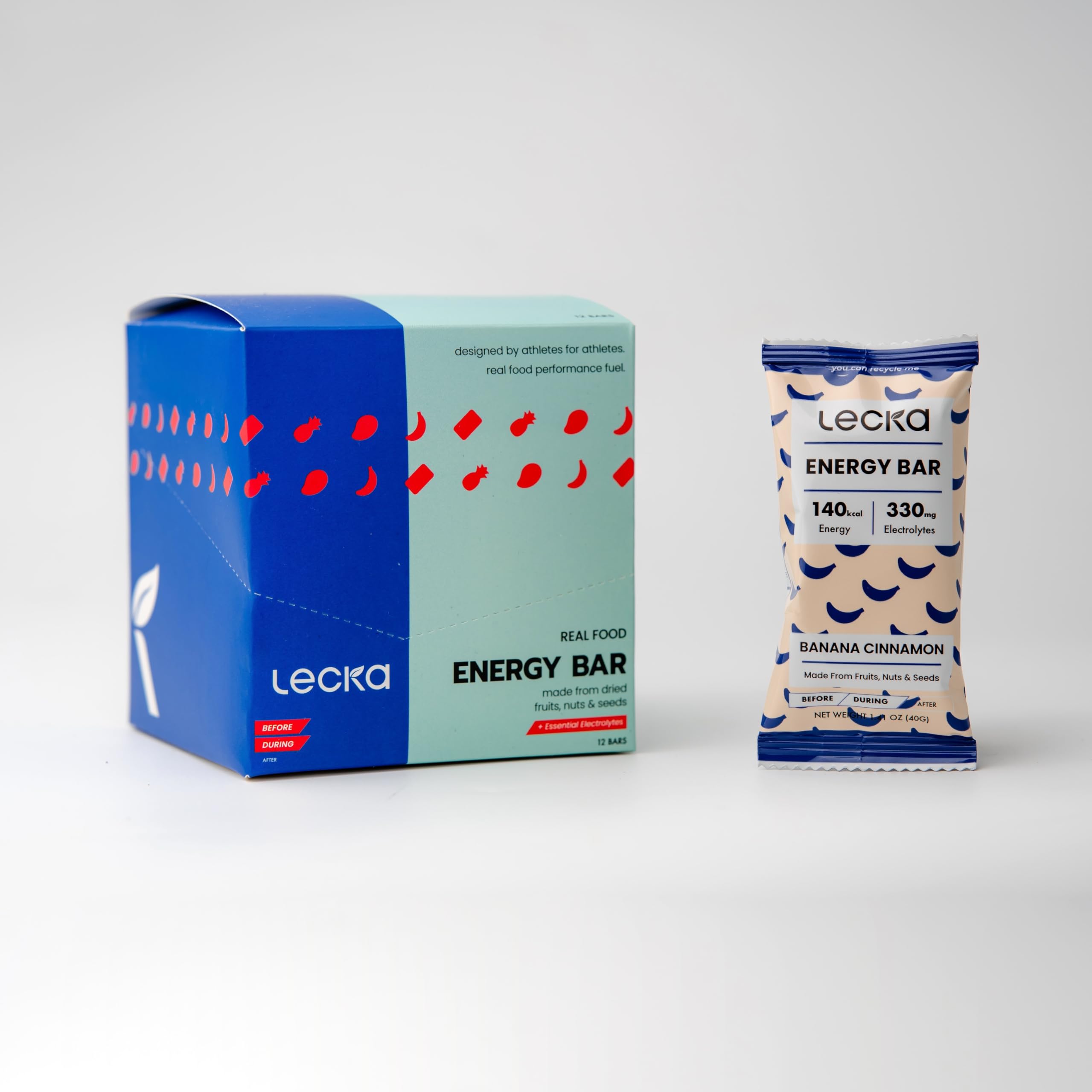 Lecka Energy Bar on trail demonstrates portable energy for outdoor adventures.