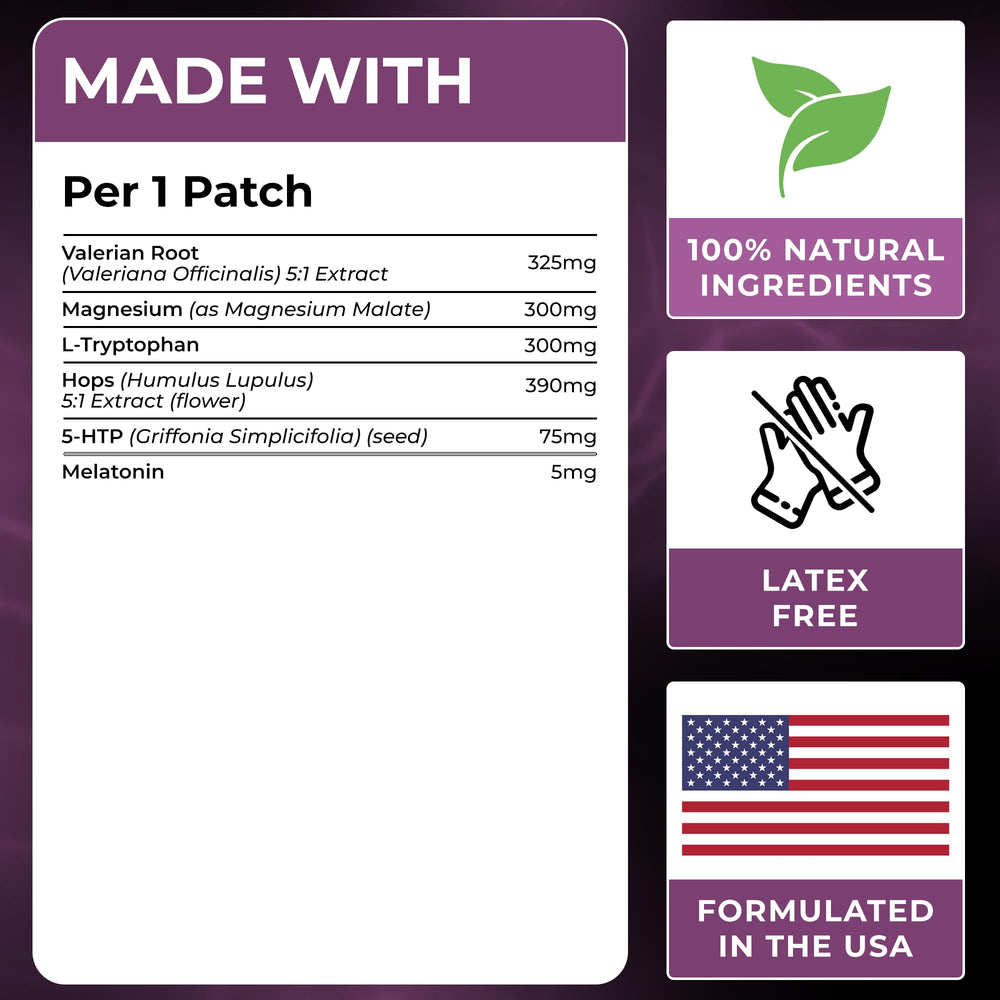 Ledisa Sleep Patches adhesive close-up demonstrates strong, skin-friendly hold overnight.