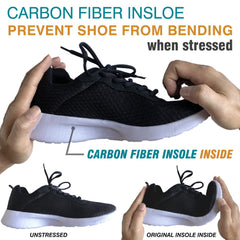 Leeuoe Morton's Extension Orthotic placed under the removable insole for proper alignment.