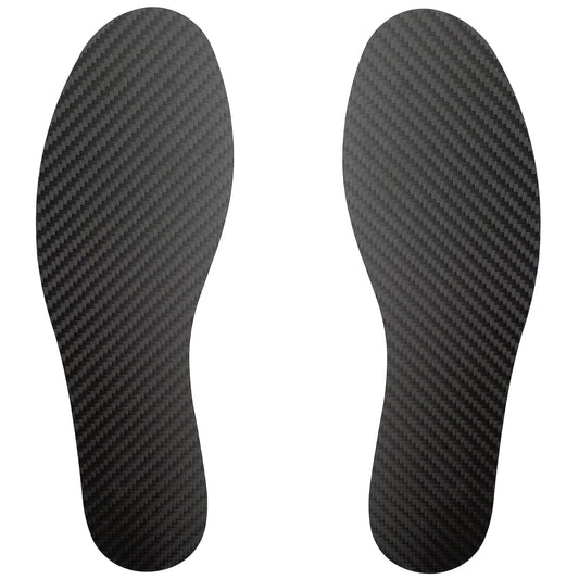 Leeuoe very rigid carbon fiber insole outer view for enhanced stability.