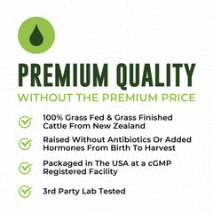 Open bottle with capsules spilled to illustrate convenient 360 count supply