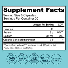 Left Coast Performance capsules close-up showing clean, pure ingredients for gut-friendly nutrition
