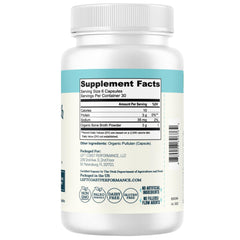 Left Coast Performance digestive health scene with capsules