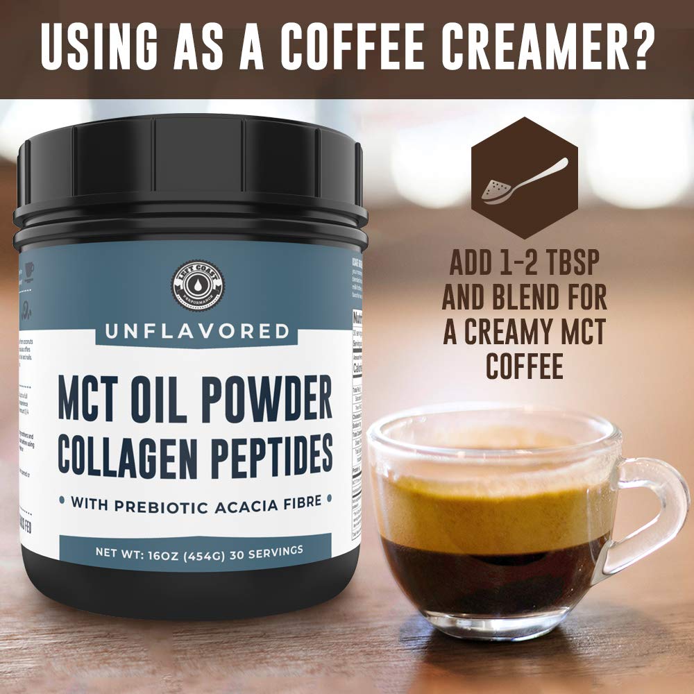 Left Coast Performance keto smoothie with MCT powder shows versatile breakfast boost.