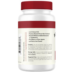 Left Coast Performance nutrition facts label highlights key nutrients and serving size