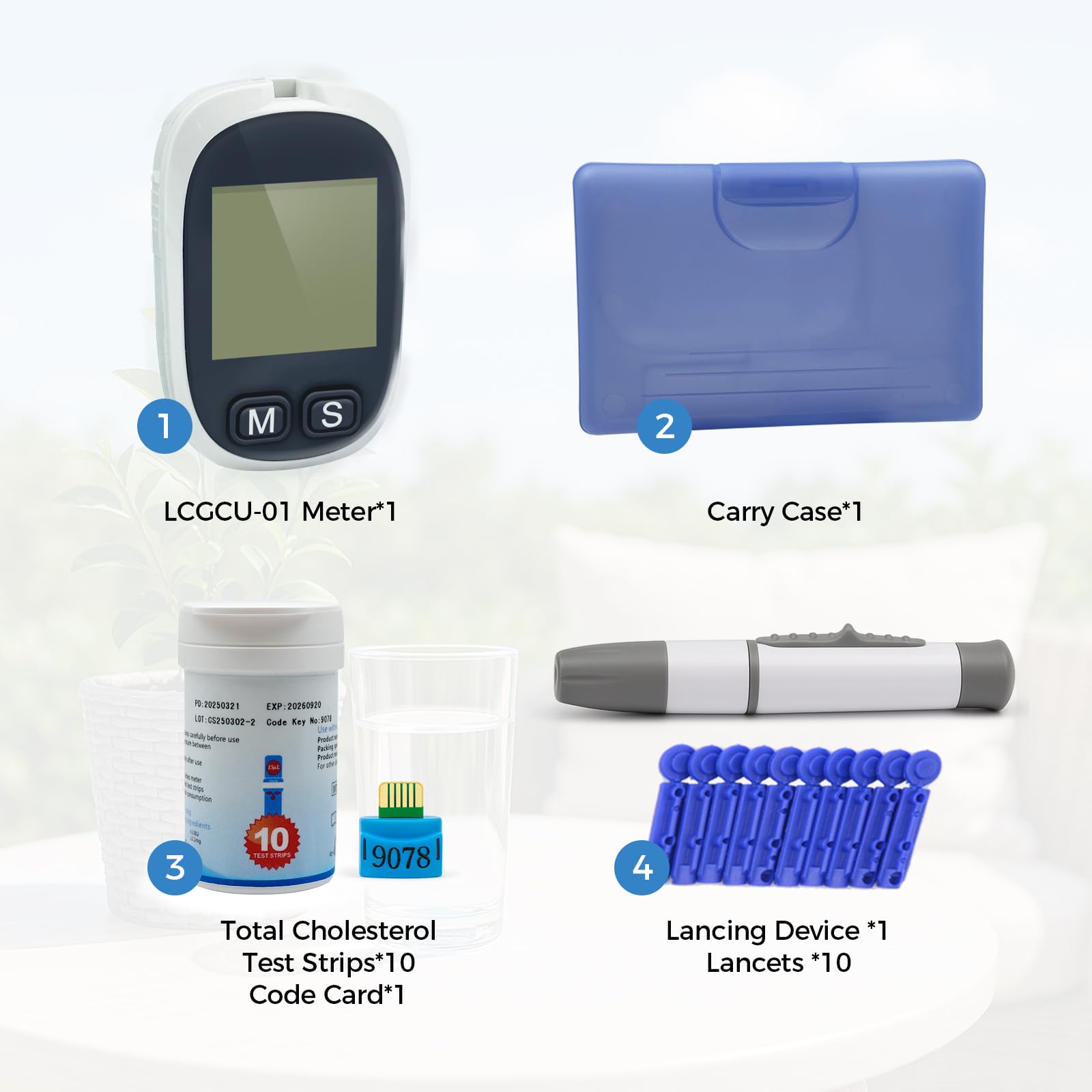 LeftyChoice LCGCU-01 compact device fits in hand for on-the-go checks.