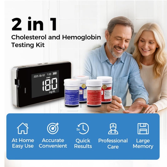 LeftyChoice LCLBM-01 hemoglobin test strip for at-home anemia monitoring.
