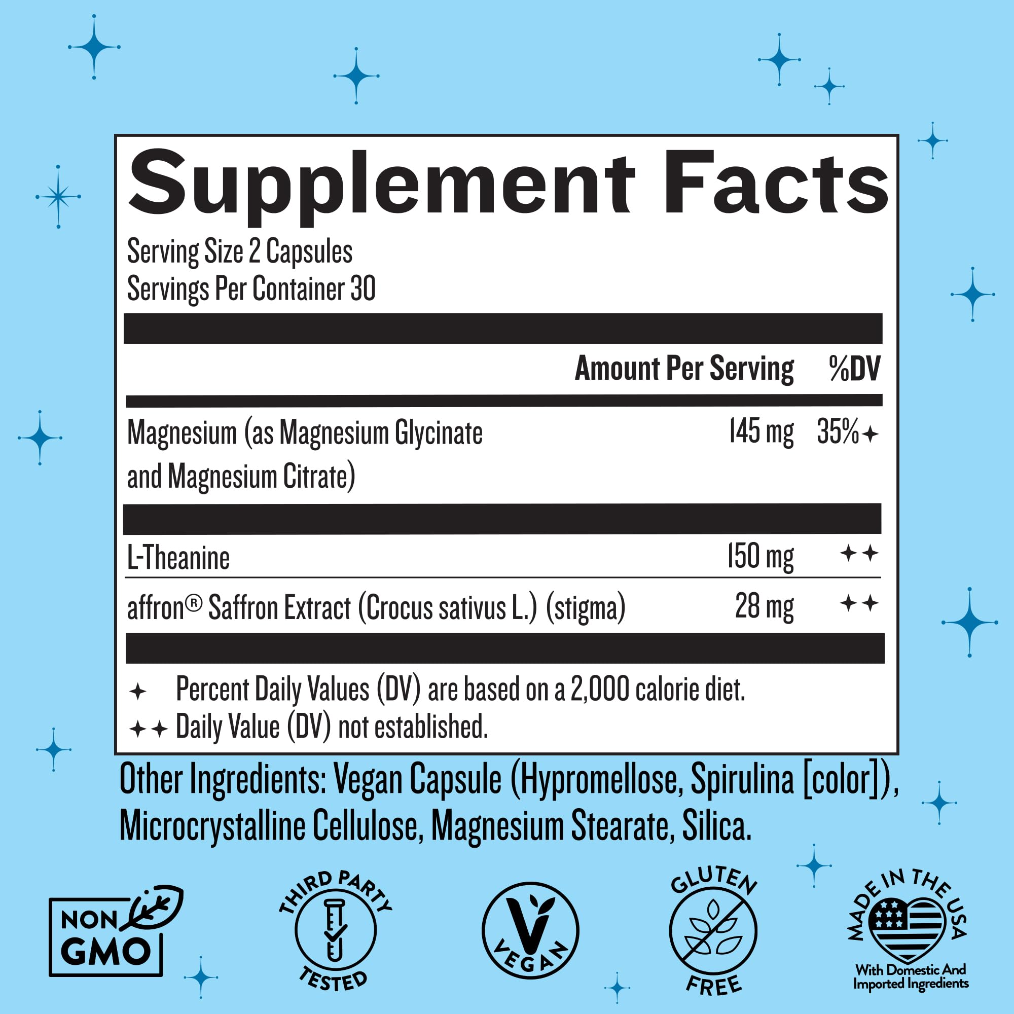 Close-up of Legendairy Miss Bliss capsules highlighting daily mood balance potential.