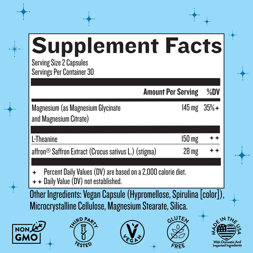 Close-up of Legendairy Miss Bliss capsules highlighting daily mood balance potential.