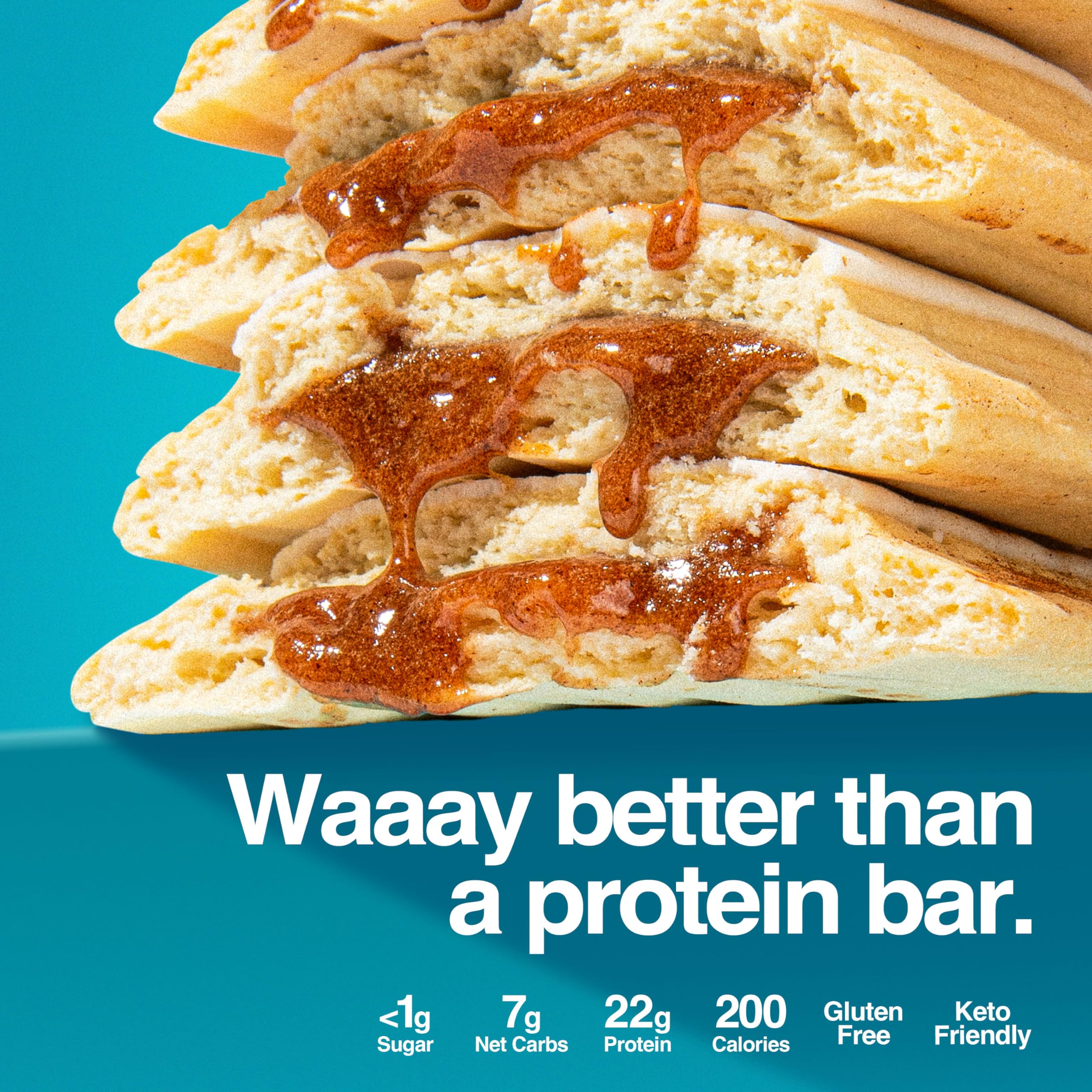 Legendary Foods 22g Protein Pastry closeup texture showcases fluffy crumb and rich frosting