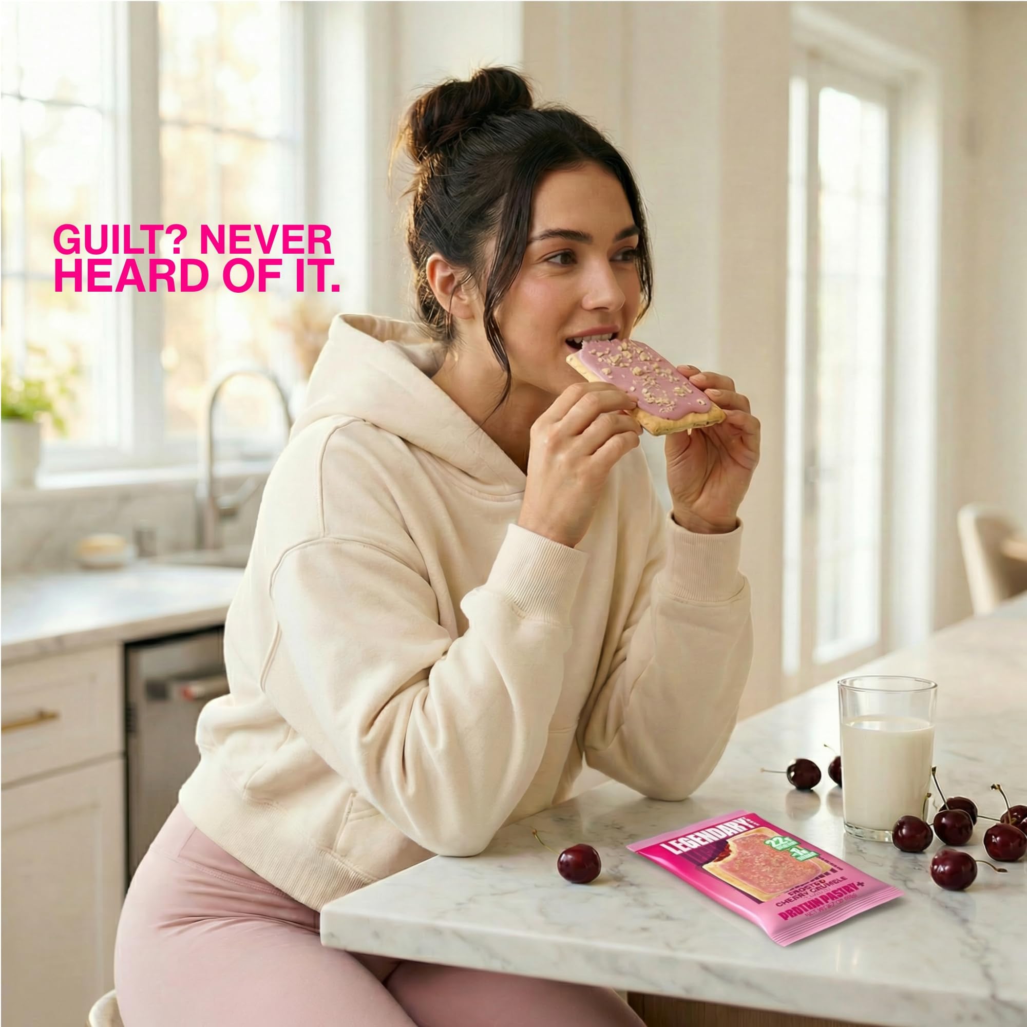 Legendary Foods On-the-Go Breakfast Pastry: convenient morning energy boost.