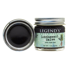 Legends Creek Farm herbal salve pack of two for on-the-go minor skin care.