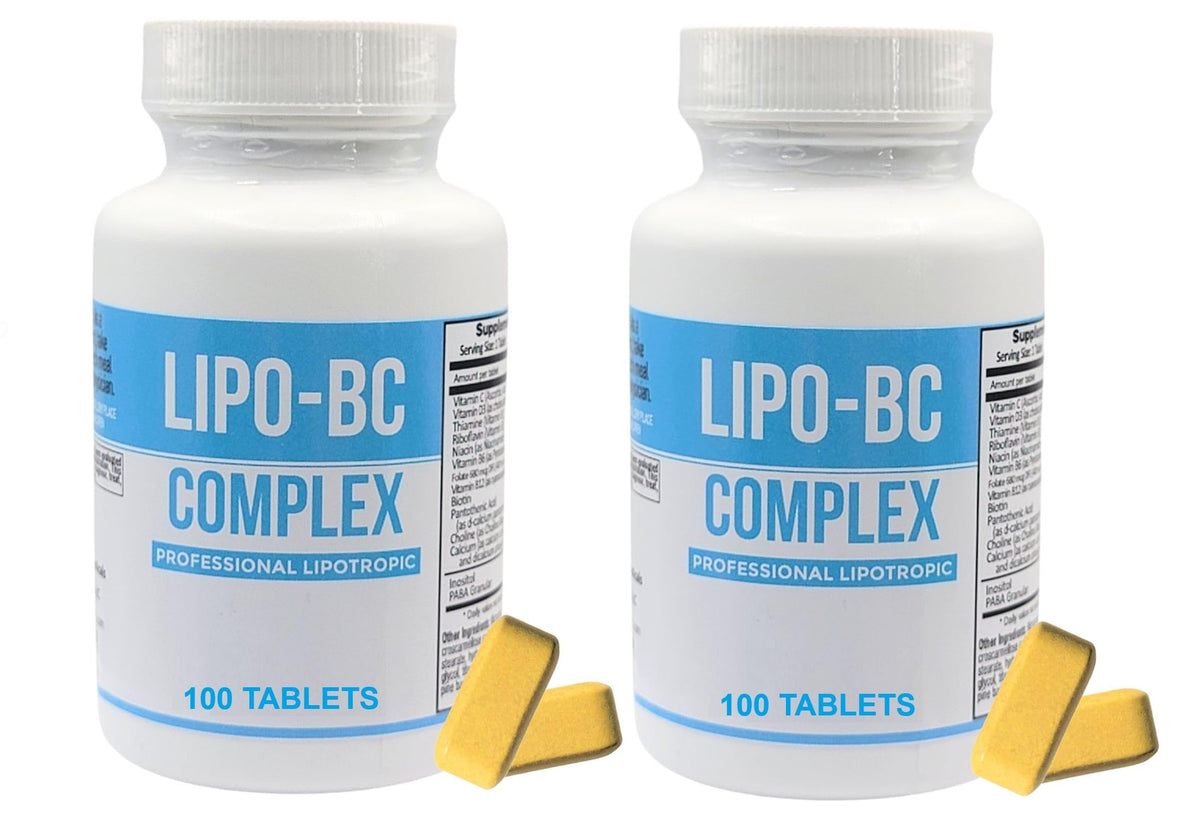 Legere Lipo-BC Complex front label highlighting the updated design for quick recognition