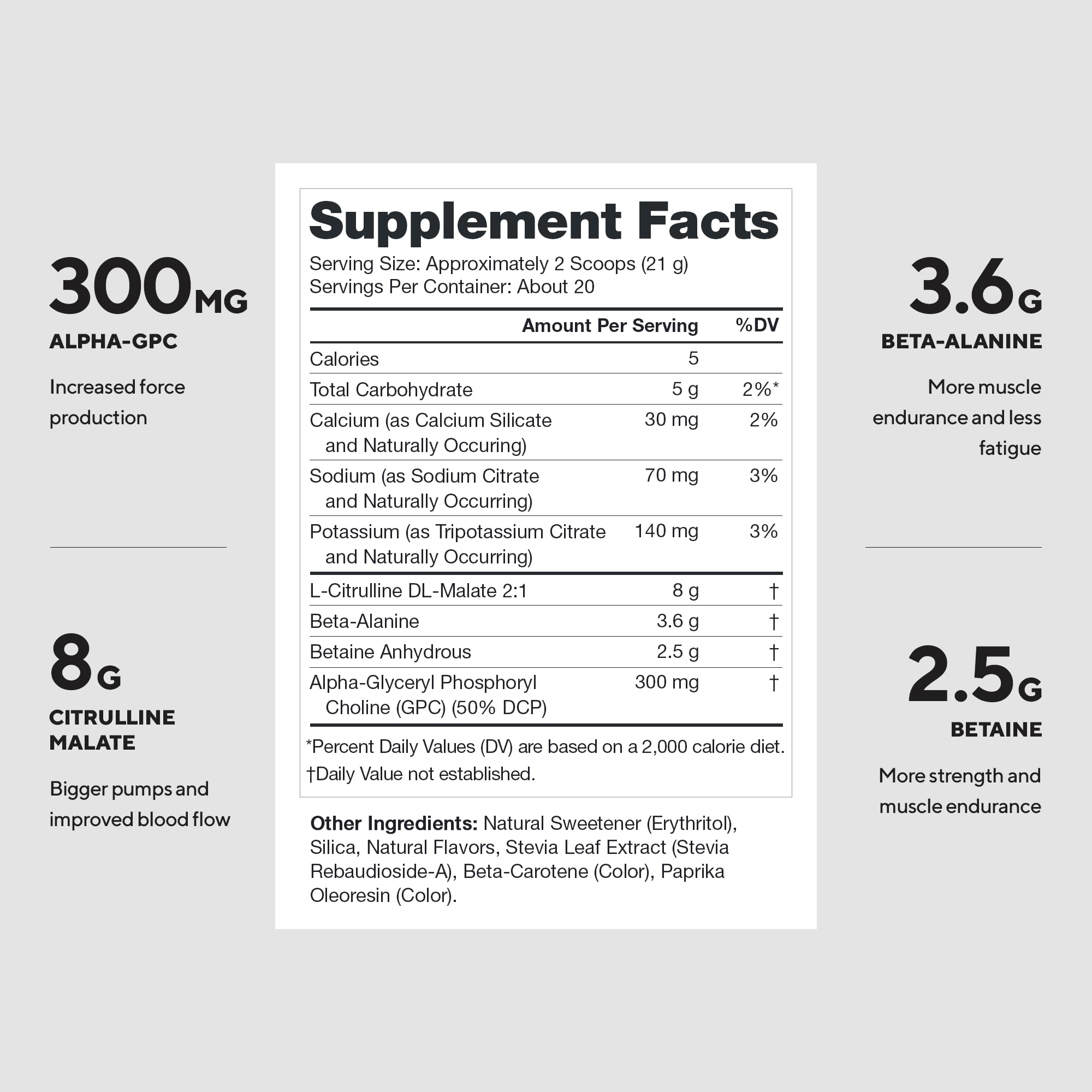 LEGION Pulse label closeup highlights ingredients and transparent labeling for trust.