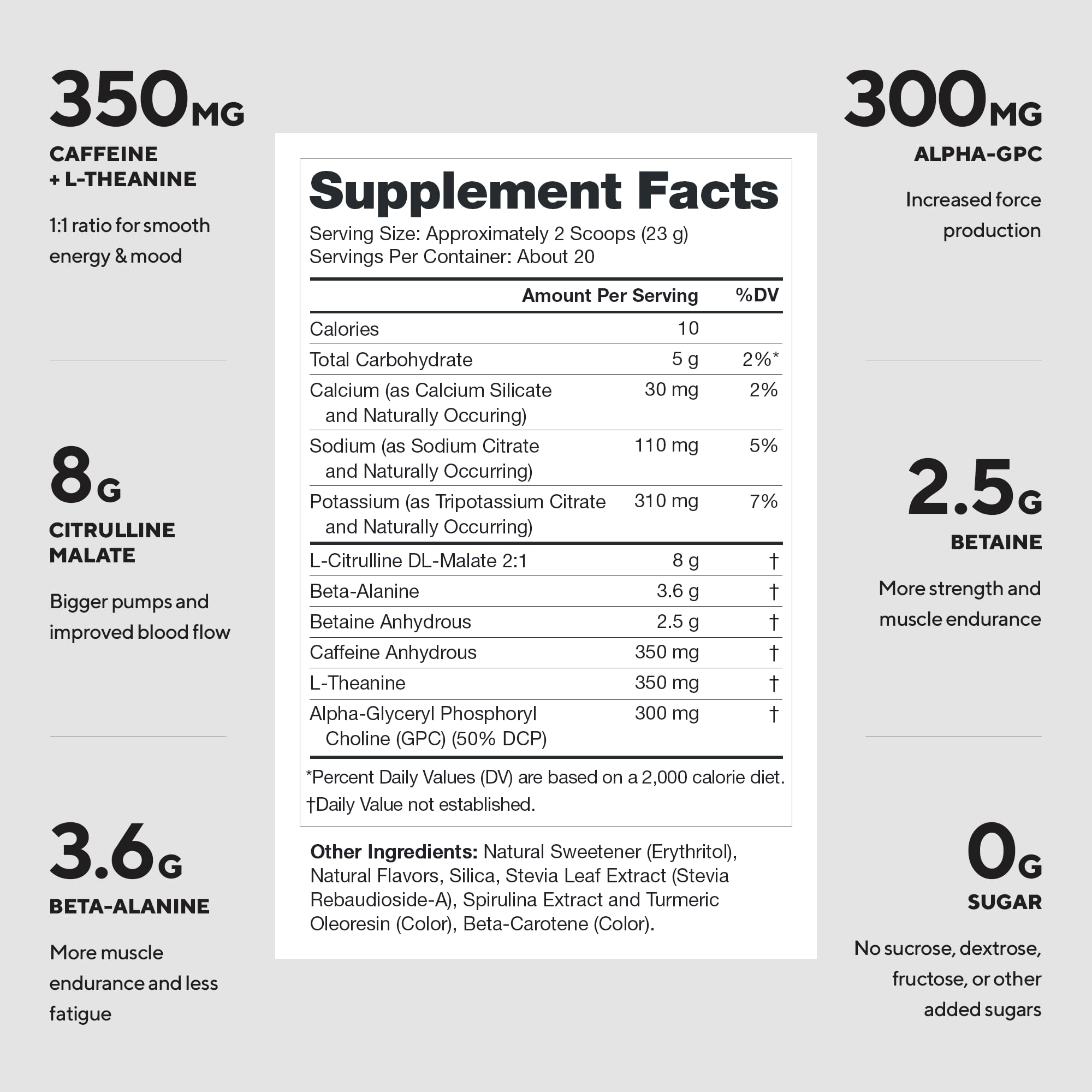 LEGION Pulse preworkout bottle front showing clean label and natural sweetness