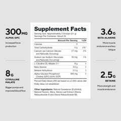 LEGION Pulse label closeup showing clean ingredients and transparent label for trust