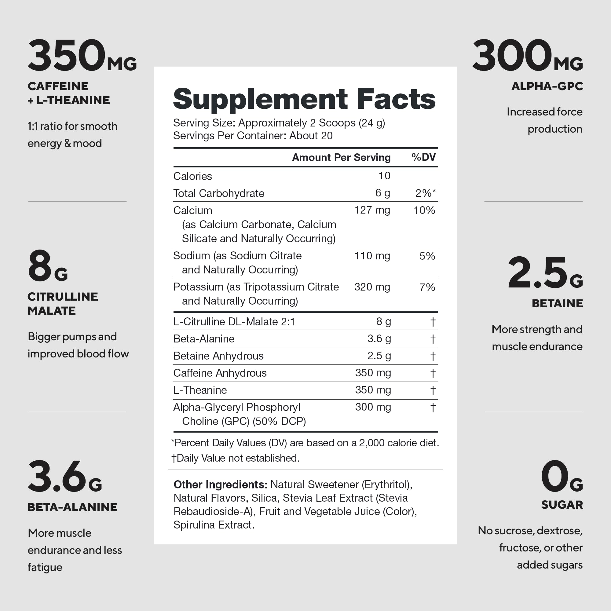 LEGION Pulse preworkout scoop closeup showing precise serving for consistent energy