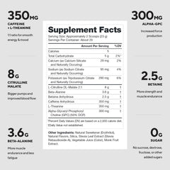 LEGION Pulse preworkout scoop measures the dose for consistent performance