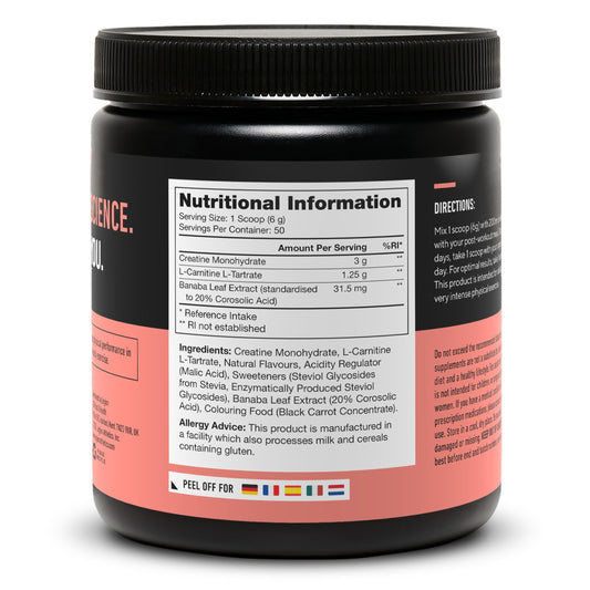 LEGION Recharge post-workout scoop showing convenient serving for quick post-workout mix