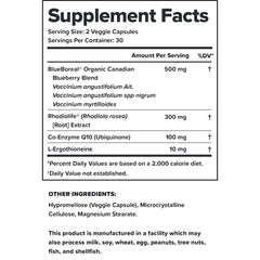 LEGION Vitality rhodiola rosea capsule for daily stress management
