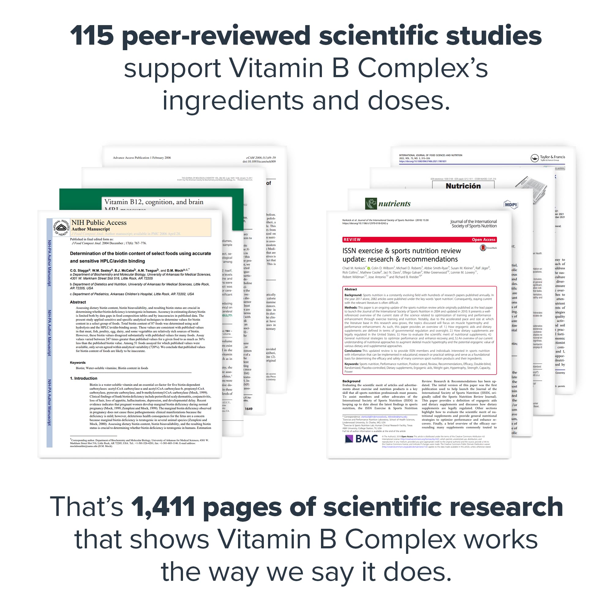 LEGION Vitamin B-Complex label detail signaling transparent formula